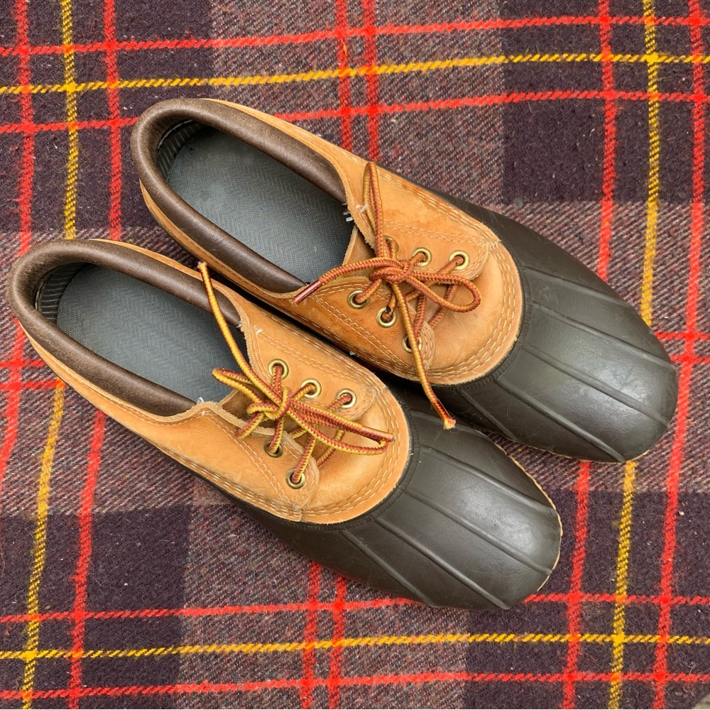 Vintage L.L. Bean Gumshoe Duck Boots Made in Maine Size 10 Medium Width